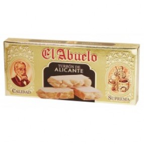 EL ABUELO Turron de Alicante tableta 300 grs